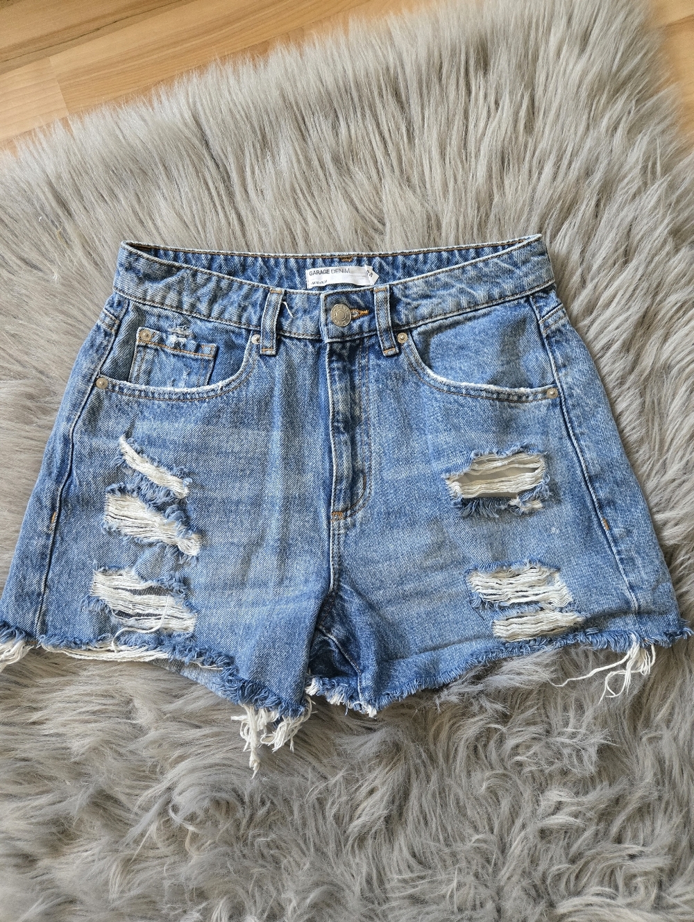 Garage Mom Style Jean Shorts
